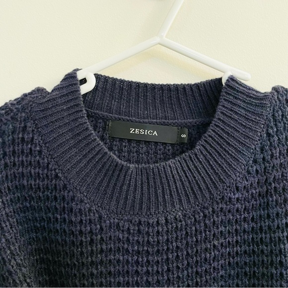 Amazon Zesica Waffle Knit Tie Sweater Dress Size: Small - Picture 11 of 13